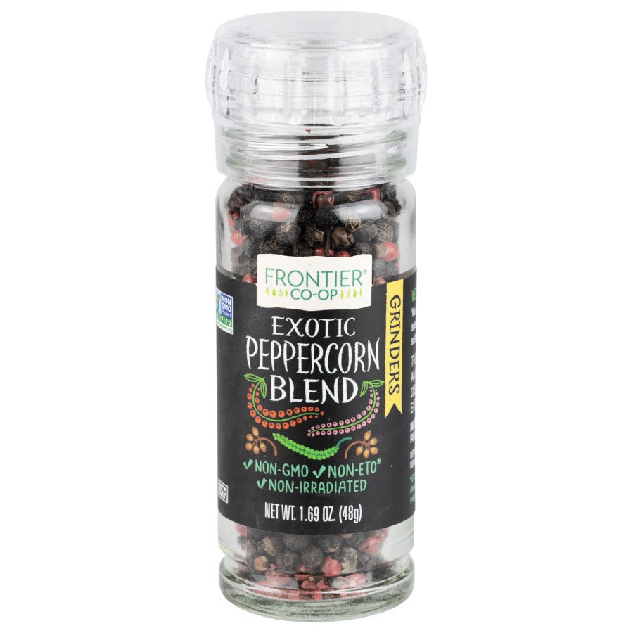 Frontier Exotic Peppercorn Blend Grinder 1.69 oz.