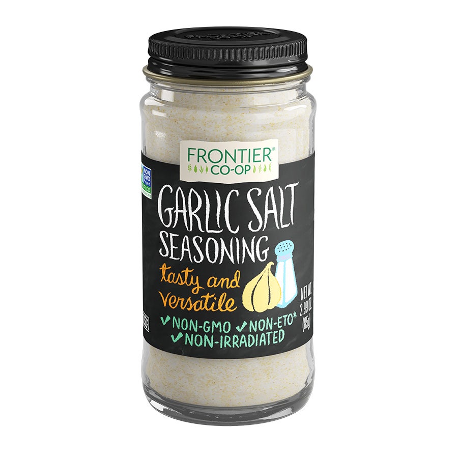 Frontier Garlic Salt Seasoning 2.99 oz.