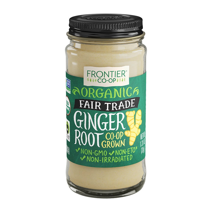 Frontier Ginger Root, Ground, Organic, Fair Trade Certified 1.31 oz.
