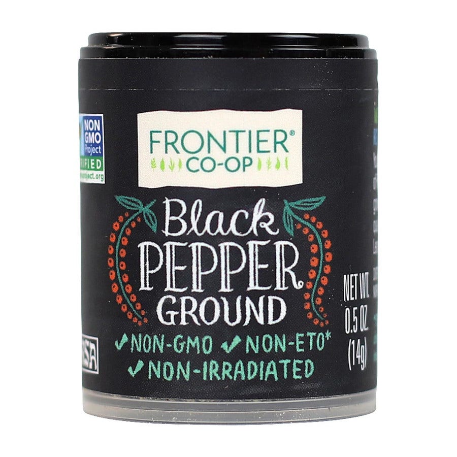 Frontier Ground Black Pepper 0.5 oz.