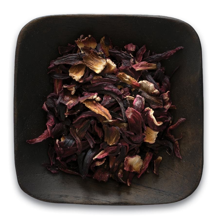 Frontier Hibiscus Flowers, Cut & Sifted, Organic, Fair Trade Certified 1 lb.