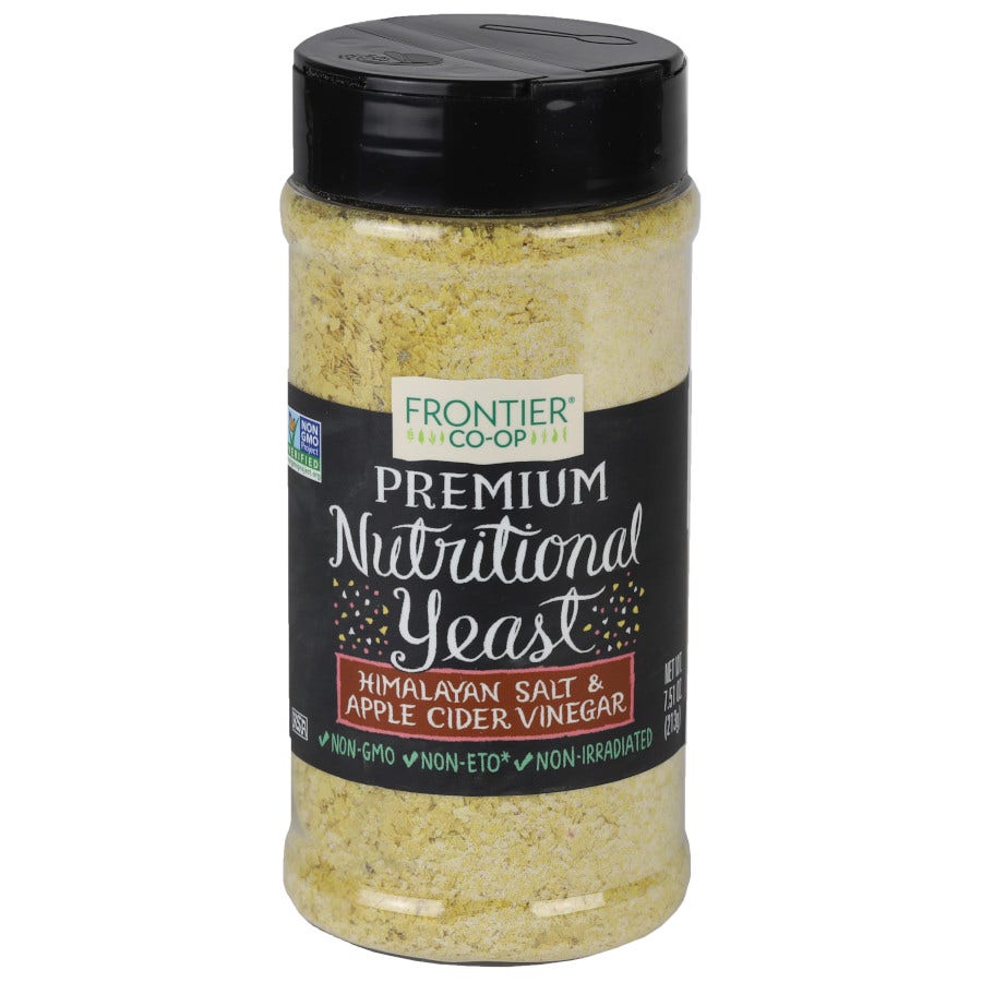 Frontier Himalayan Salt & Vinegar Nutritional Yeast Blend 7.51 oz.