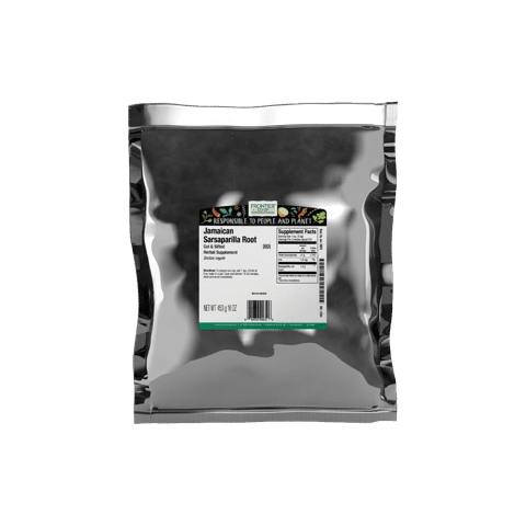 Frontier Jamaican Sarsaparilla Root, Cut & Sifted 1 lb.