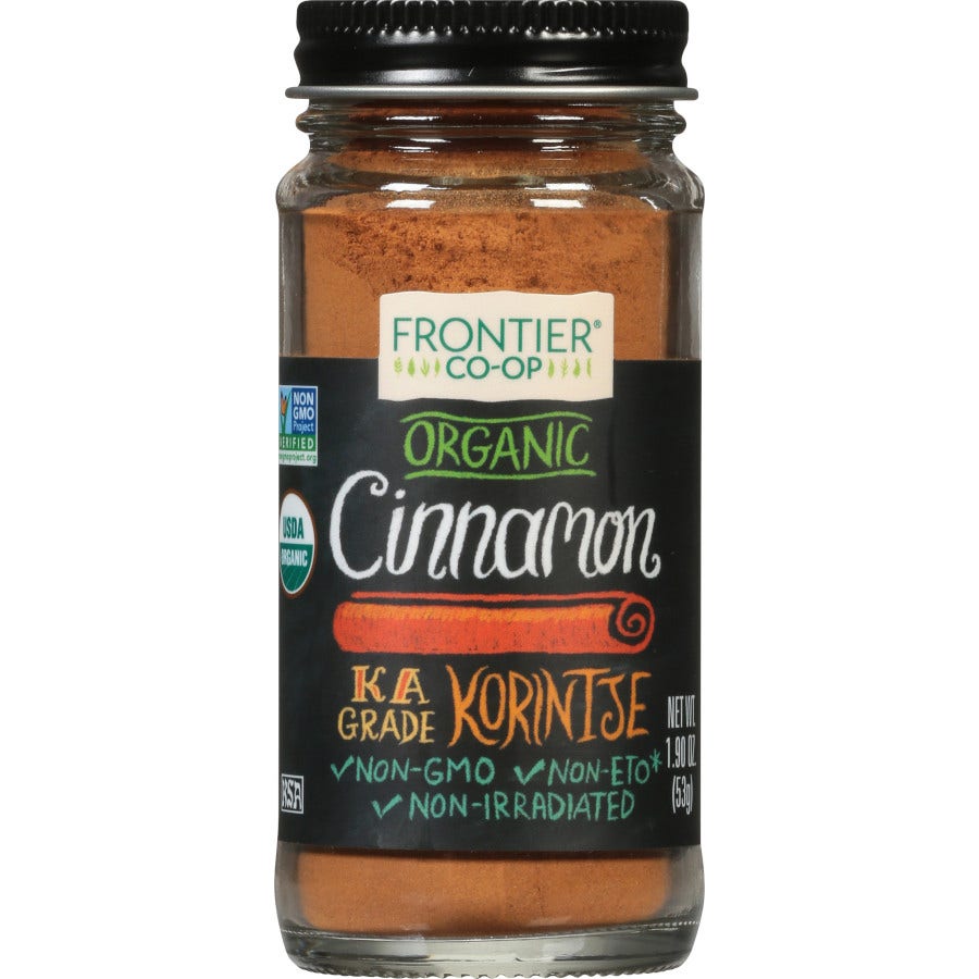 Frontier Korintje Cinnamon, Ground, Organic 1.90 oz.
