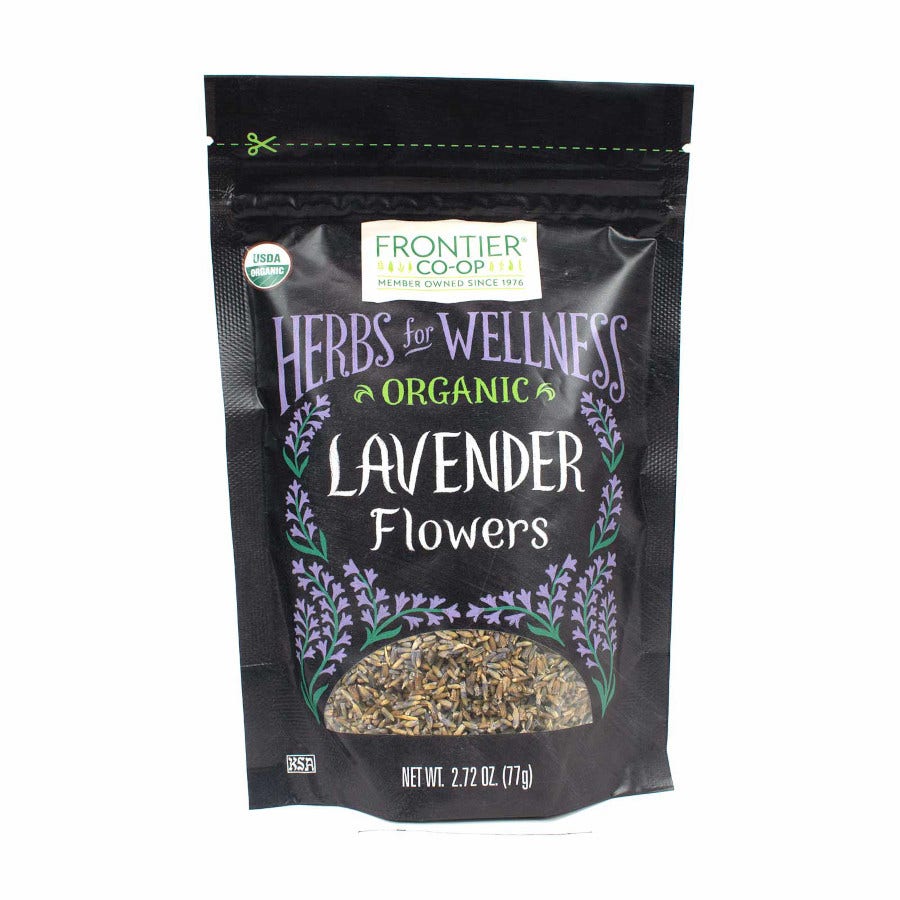 Frontier Lavender Flowers, Organic 2.72 oz.