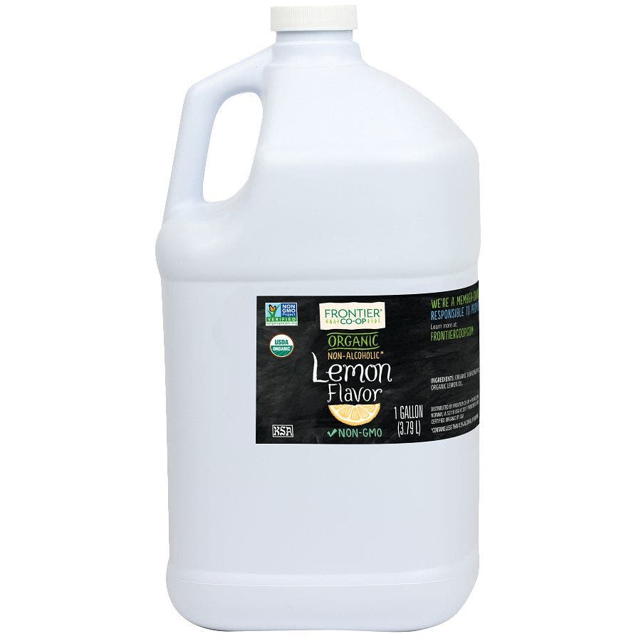Frontier Lemon Flavor, Organic 1 gallon