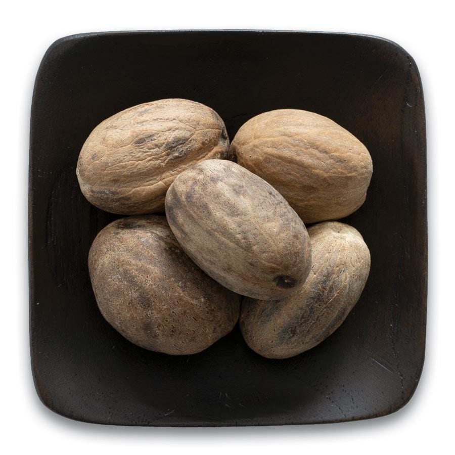 Frontier Nutmeg, Whole, Organic 1 lb