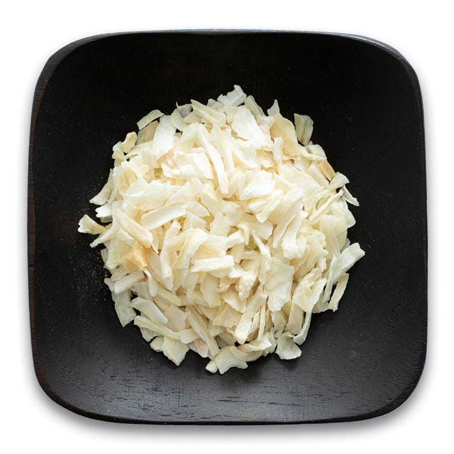 Frontier Onion, White, Chopped, Organic 1 lb.