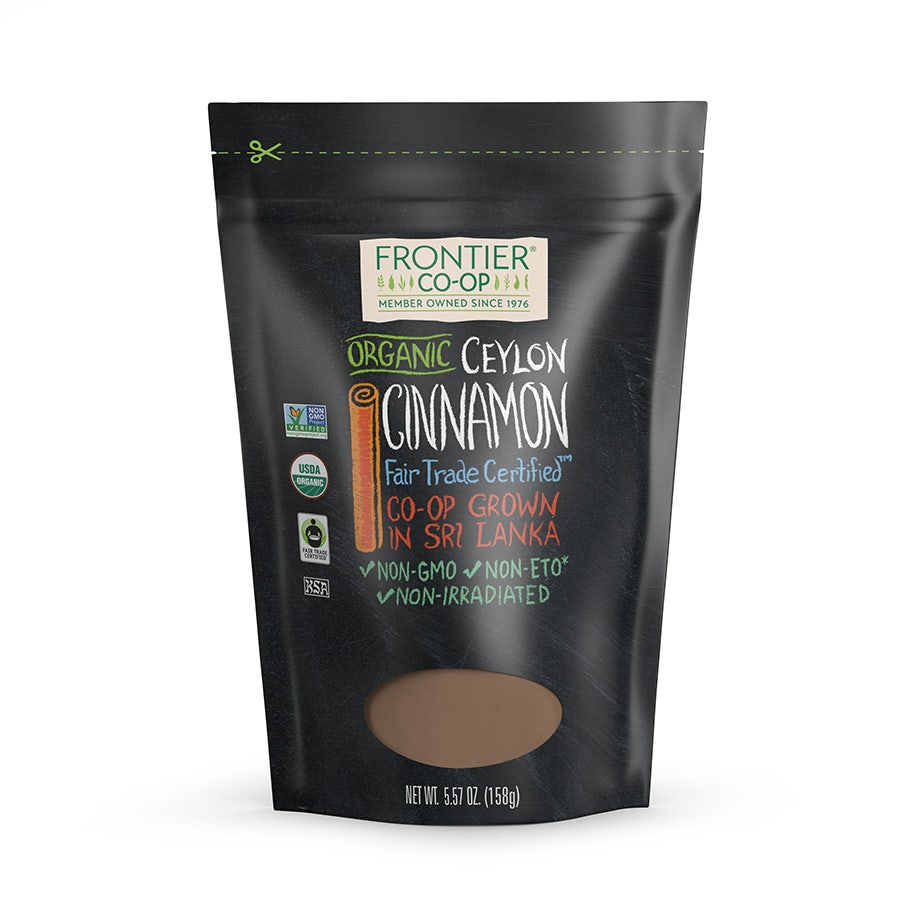 Frontier Organic Fair Trade Ceylon Cinnamon Powder 5.57 oz.