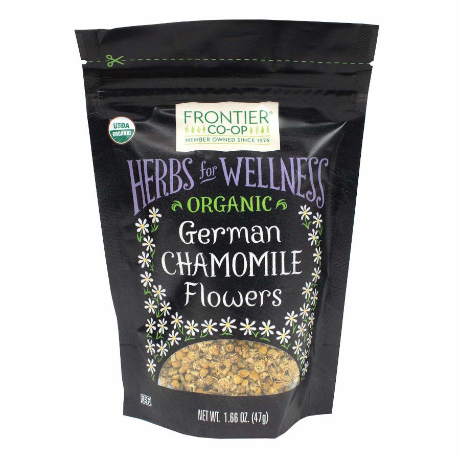 Frontier Organic German Chamomile Flowers 1.66 oz.