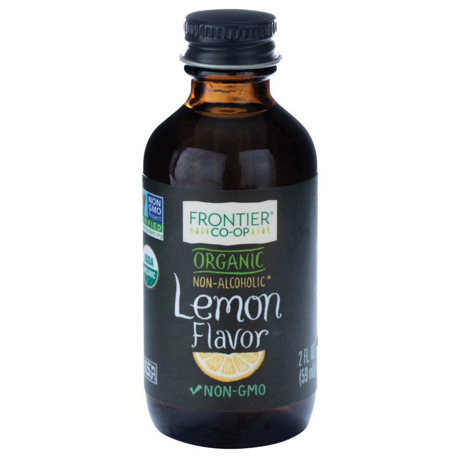 Frontier Organic Lemon Flavor 2 fl. oz.