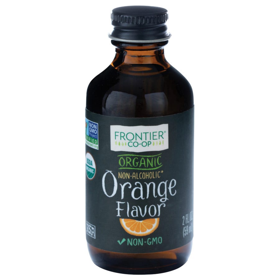 Frontier Organic Orange Flavor 2 fl. oz.
