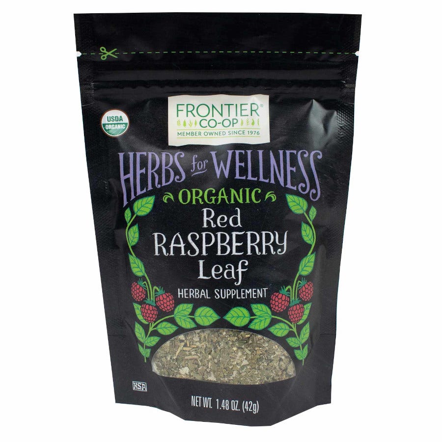 Frontier Organic Red Raspberry Leaf 1.48 oz.