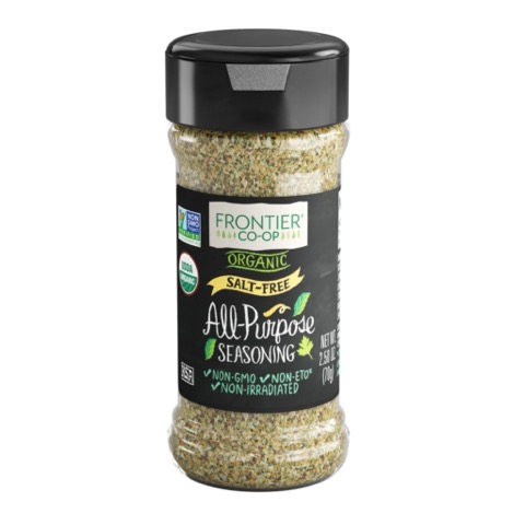 Frontier Organic Salt-Free All-Purpose Seasoning 2.5 oz.