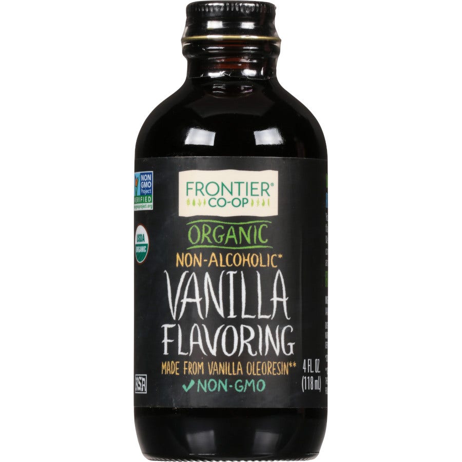 Frontier Organic Vanilla Flavoring 4 fl. oz.