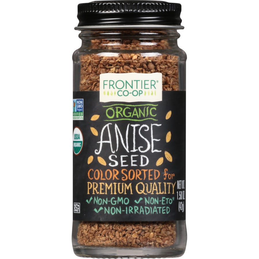 Frontier Organic Whole Anise Seed 1.50 oz.