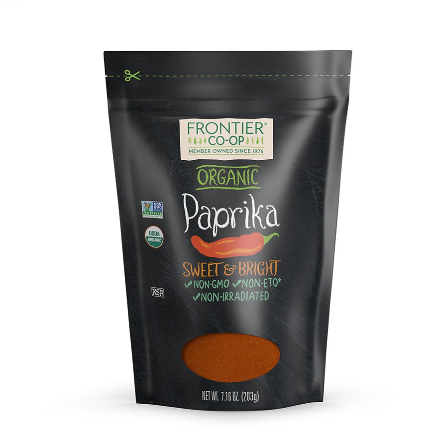 Frontier Paprika, Ground, Organic 7.16 oz.