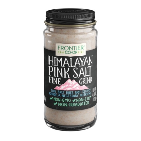 Frontier Pink Himalayan Salt, Fine Grind 4.48 oz.