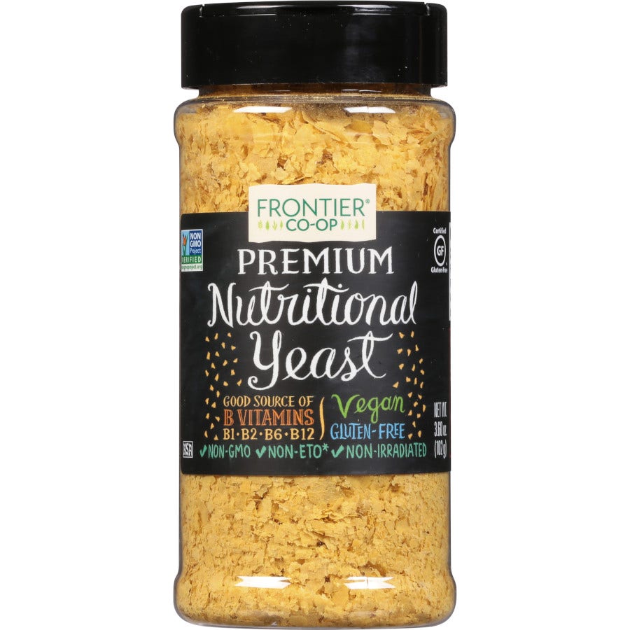 Frontier Premium Nutritional Yeast Flakes 3.6 oz.