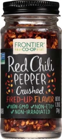 Frontier Red Chili Peppers, Crushed 1.20 oz.