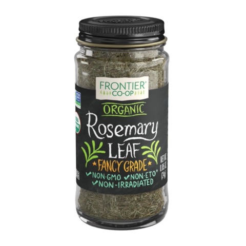 Frontier Rosemary Leaf, Whole, Organic 0.85 oz.