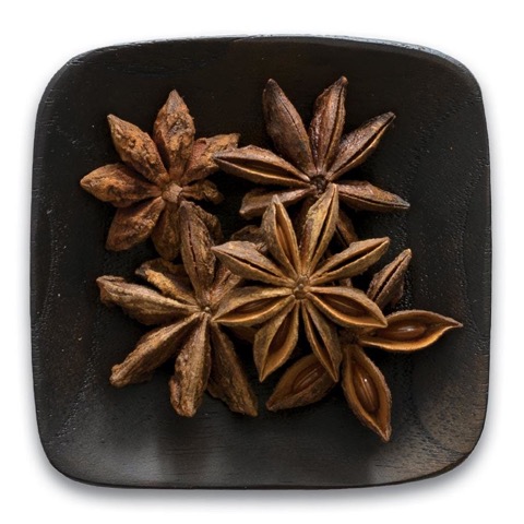 Frontier Star Anise, Whole, Organic, Select-Grade 1 lb.