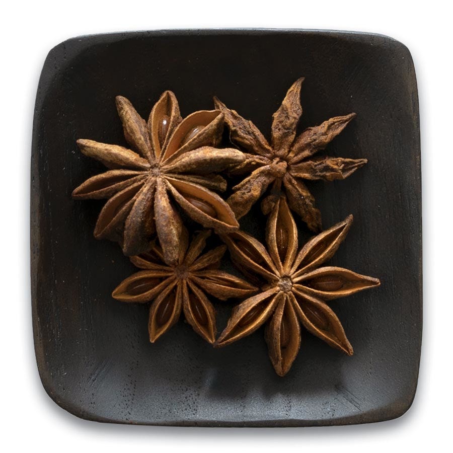 Frontier Star Anise, Whole, Select-Grade 1 lb.