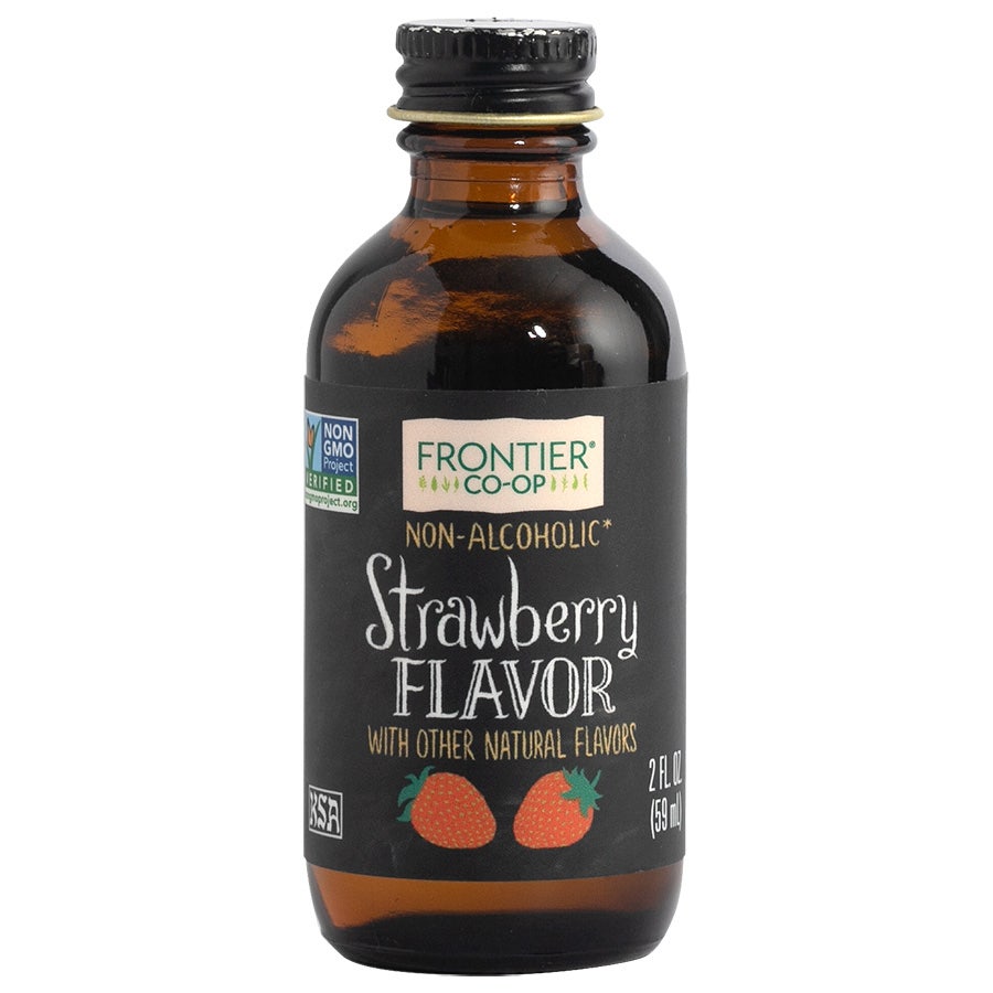 Frontier Strawberry Flavor 2 fl. oz.