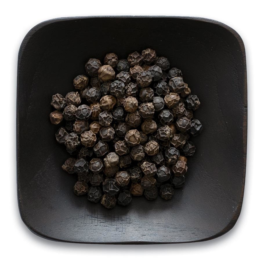 Frontier Tellicherry Black Peppercorns, Organic 1 lb.