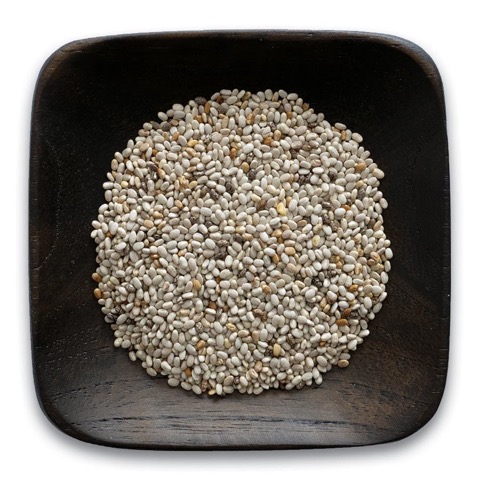 Frontier White Chia Seeds, Whole, Organic 1 lb.