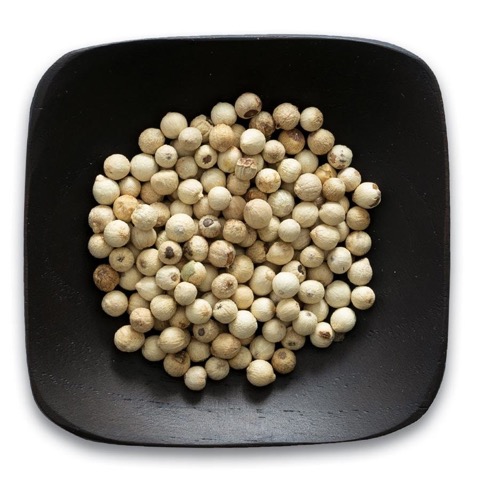 Frontier White Peppercorns, Organic 1 lb.