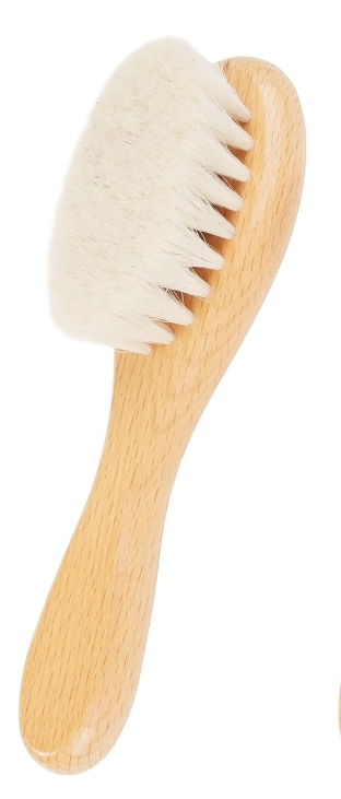 Fuchs Brushes Hairbrush Baby Natural Bristle Wood 5119
