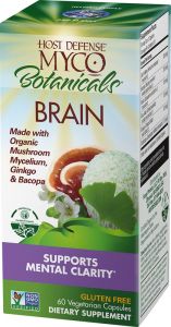 Fungi Perfecti - Host Defense MycoBotanicals Brain  60 capsules