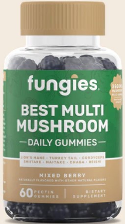 Fungies Best Multi Mushroom Gummies 60 ct