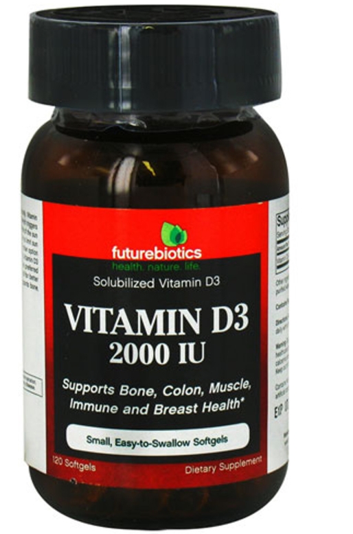 Futurebiotics Vitamin D3 2000IU 120 sfg