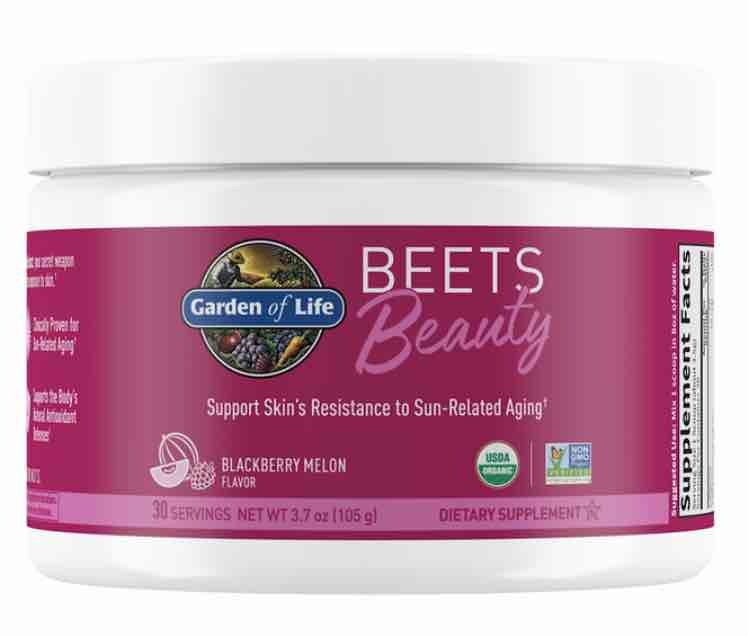 Garden of Life - Beets Beauty Blackberry Melon 105g Powder