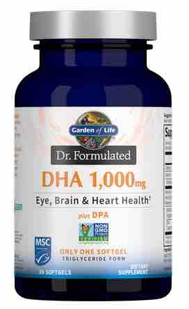Garden of Life - Dr. Formulated DHA 1000mg 30 Softgels