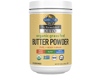 Garden of Life - Dr Formulated Keto Organic Grass Fed Butter Powder 300g