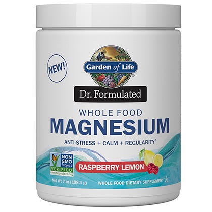 Garden of Life - Dr. Formulated Magnesium Raspberry Lemon 7oz Powder