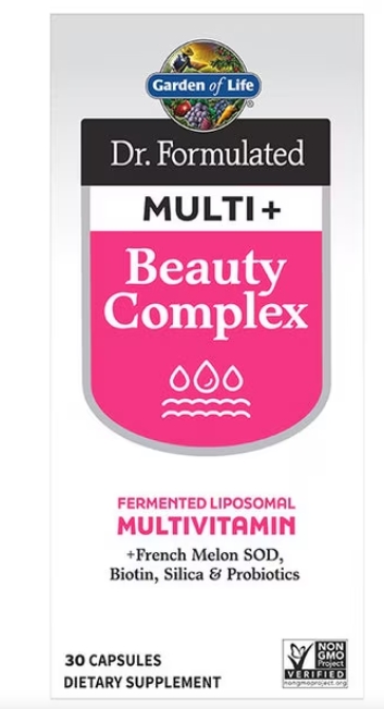 Garden of Life - Dr. Formulated Multi Plus Beauty Complex 30ct caps