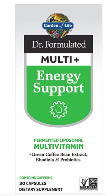 Garden of Life - Dr. Formulated Multi Plus Energy Support 30ct caps