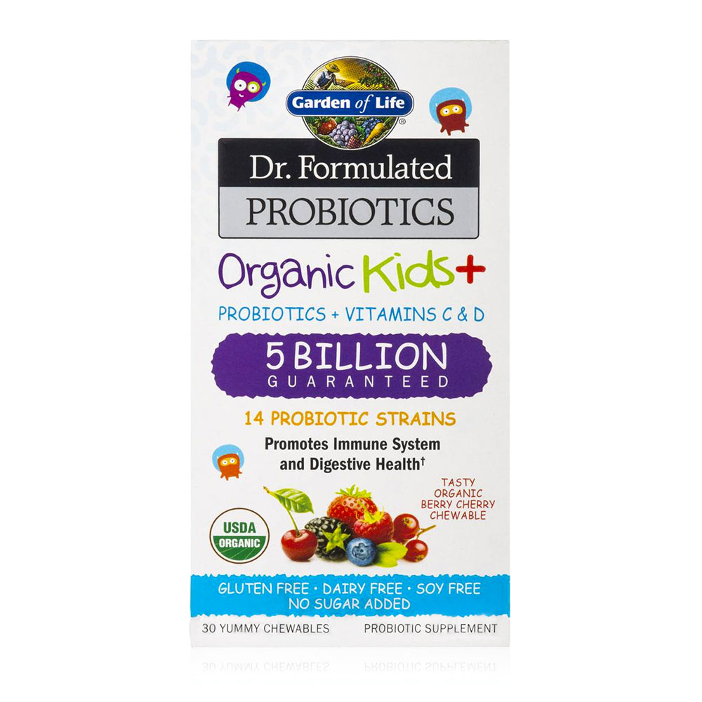 Garden of Life - Dr. Formulated Probiotics, Organic Kids Berry 30cnt