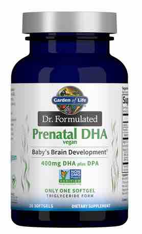 Garden of Life - Dr. Formulated Prenatal DHA Vegan 30 Softgels