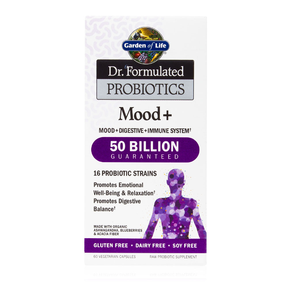 Garden of Life - Dr. Formulated PROBIOTICS Mood+ 60count