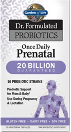 Garden of Life - Dr. Formulated Probiotics Once Daily Prenatal Shelf Stable 30count
