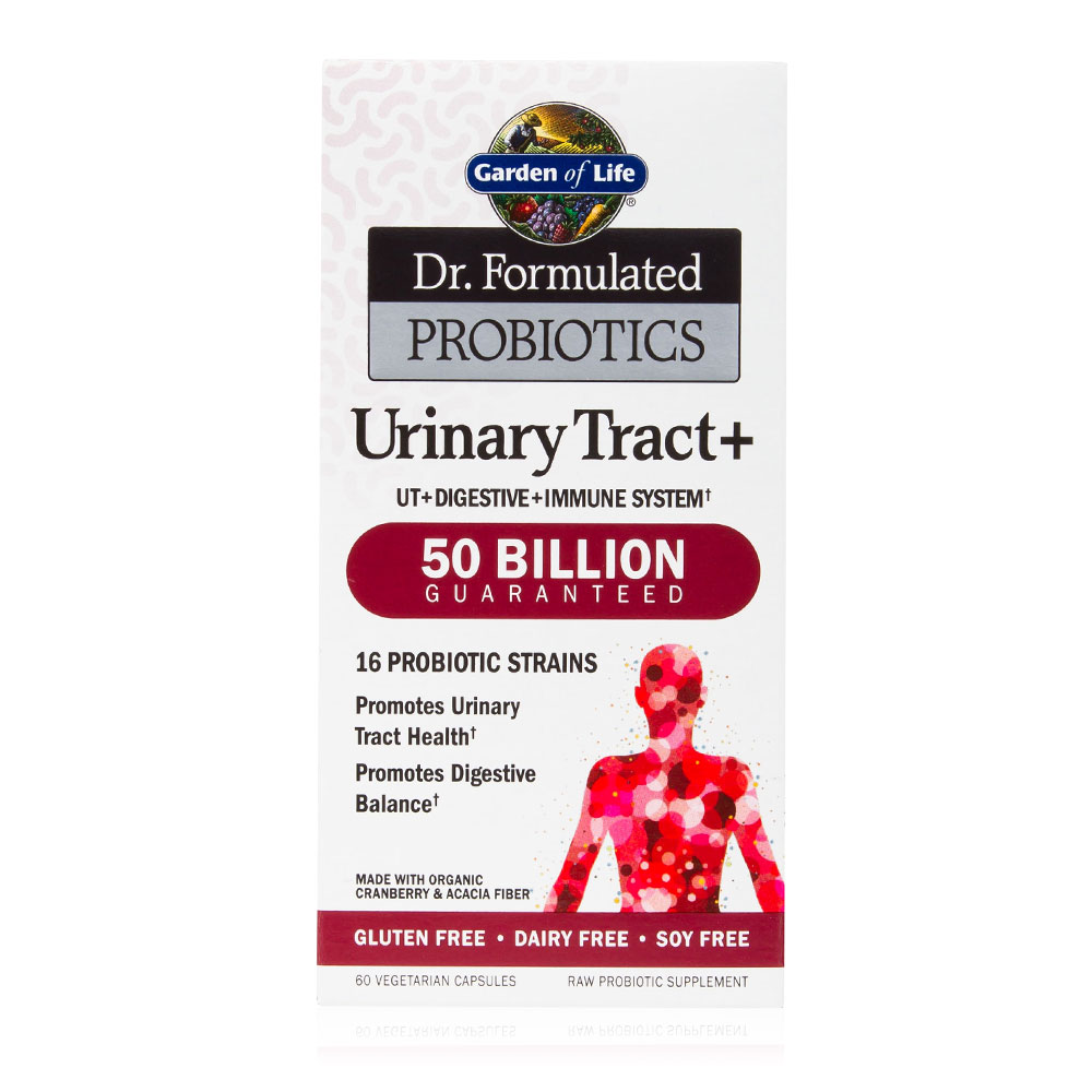 Garden of Life - Dr. Formulated Urinary Tract Plus Probiotics 60count (refrigerate) 