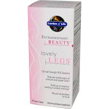 Garden of Life - Extraordinary Beauty Lovely Legs 30 Capsules-OUT OF STOCK