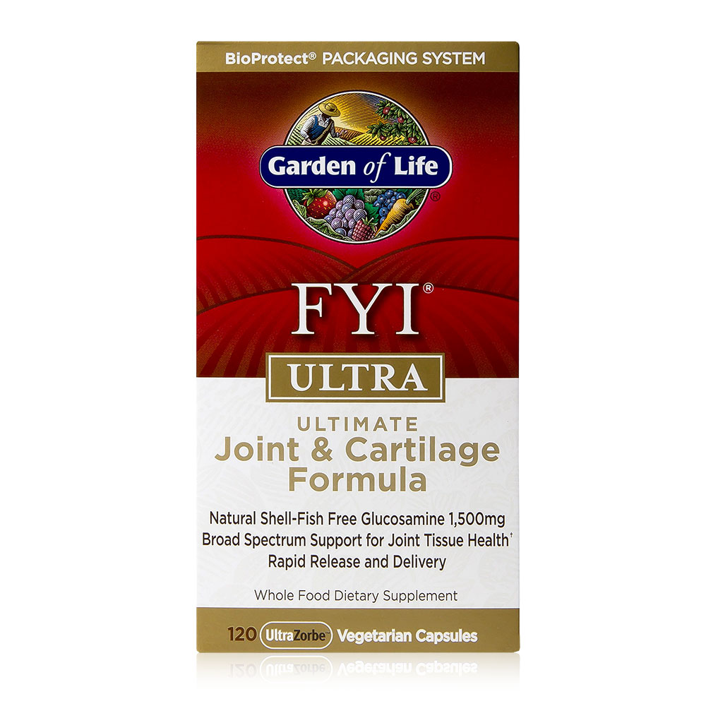 Garden of Life - FYI ULTRA Ultimate Joint & Cartilage Formula 120 caps-OUT OF STOCK