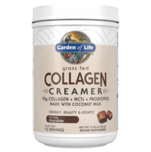 Garden of Life - Grass Fed Collagen Creamer Chocolate 342g