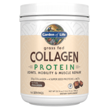 Garden of Life - Grass Fed Collagen Protein Chocolate 588g